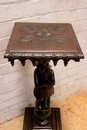 Breton style Pedestal in Oak, France 19th century