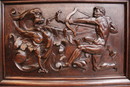 Renaissance style Cabinet in Oak, France 19th century