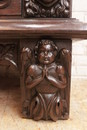 Renaissance style Cabinet in Oak, France 19th century