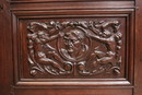 Renaissance style Cabinet in Oak, France 19th century