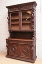 Hunt style Cabinet in Oak, France 19th century