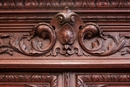 Hunt style Cabinet in Oak, France 19th century
