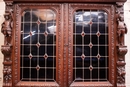 Hunt style Cabinet in Oak, France 19th century
