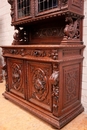 Hunt style Cabinet in Oak, France 19th century