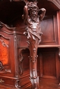 Louis XV style Cabinet in Walnut, Germany 19th century