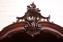 Louis XV style Cabinet in Walnut, Germany 19th century