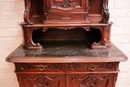 Louis XV style Cabinet in Walnut, Germany 19th century