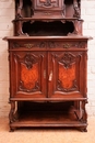 Louis XV style Cabinet in Walnut, Germany 19th century