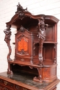 Louis XV style Cabinet in Walnut, Germany 19th century