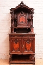 Louis XV style Cabinet in Walnut, Germany 19th century