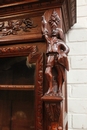 Hunt style Cabinet in Oak, France 19th century