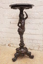 Renaissance style Pedestal in Walnut, France 19th century