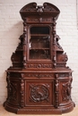 Hunt style Cabinet in Oak, France 19th century