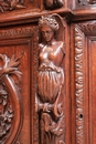 Hunt style Cabinet in Oak, France 19th century