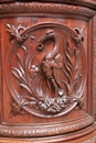 Hunt style Cabinet in Oak, France 19th century