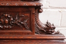 Hunt style Cabinet in Oak, France 19th century