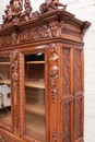 Renaissance style Bookcase in Walnut, France 19th century