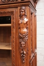 Renaissance style Bookcase in Walnut, France 19th century