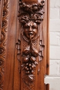 Renaissance style Bookcase in Walnut, France 19th century