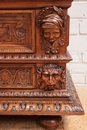 Renaissance style Bookcase in Walnut, France 19th century