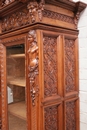 Renaissance style Bookcase in Walnut, France 19th century