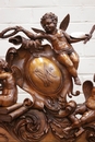 Renaissance style Bookcase in Walnut, France 19th century