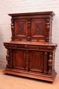 Renaissance style Cabinet in Walnut, France 19th century