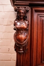 Renaissance style Cabinet in Walnut, France 19th century