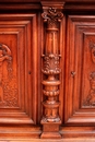Renaissance style Cabinet in Walnut, France 19th century