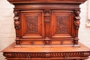 Renaissance style Cabinet in Walnut, France 19th century