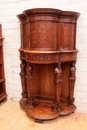 Renaissance style Cabinet in Walnut, France 1900