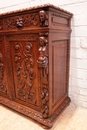 Renaissance style Server in Oak, France 19th century