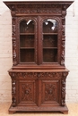 Renaissance style Cabinet in Oak, France 19th century