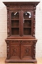 Renaissance style Cabinet in Oak, France 19th century