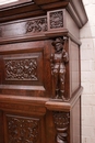 Renaissance style Cabinet in Oak, Belgium 1900