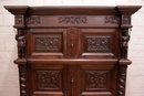 Renaissance style Cabinet in Oak, Belgium 1900