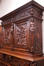 Renaissance style Cabinet in Walnut, France 19th century