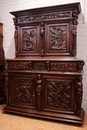 Renaissance style Cabinet in Walnut, France 19th century