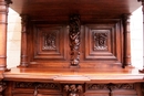 Renaissance style Cabinet in Walnut, France 19th century