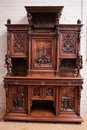 Renaissance style Cabinet in Walnut, France 19th century