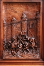 Renaissance style Cabinet in Walnut, France 19th century