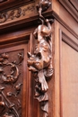 Renaissance style Cabinet in Walnut, France 19th century