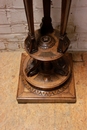 Renaissance style Pedestal in Walnut, France 19th century