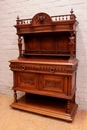 Renaissance style Server in Walnut, France 19th century