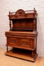 Renaissance style Server in Walnut, France 19th century