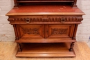 Renaissance style Server in Walnut, France 19th century