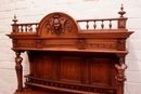 Renaissance style Server in Walnut, France 19th century