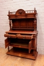 Renaissance style Server in Walnut, France 19th century