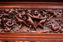 Renaissance style Umbrella stand in Oak, France 19th century