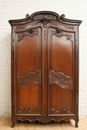 Normandy  style French armoire in Oak, France 18 th century